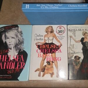 Book Collection - Blue, Black, White Covers